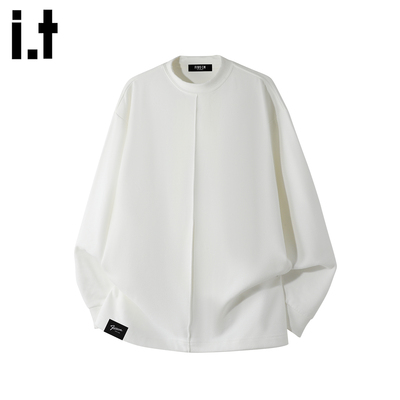 春秋新款德绒T恤男款打底衫