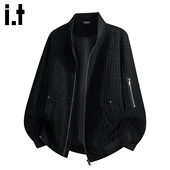 FIVECM条纹夹克男潮春季 5cm 炸街潮流休闲上衣高级感痞帅外套