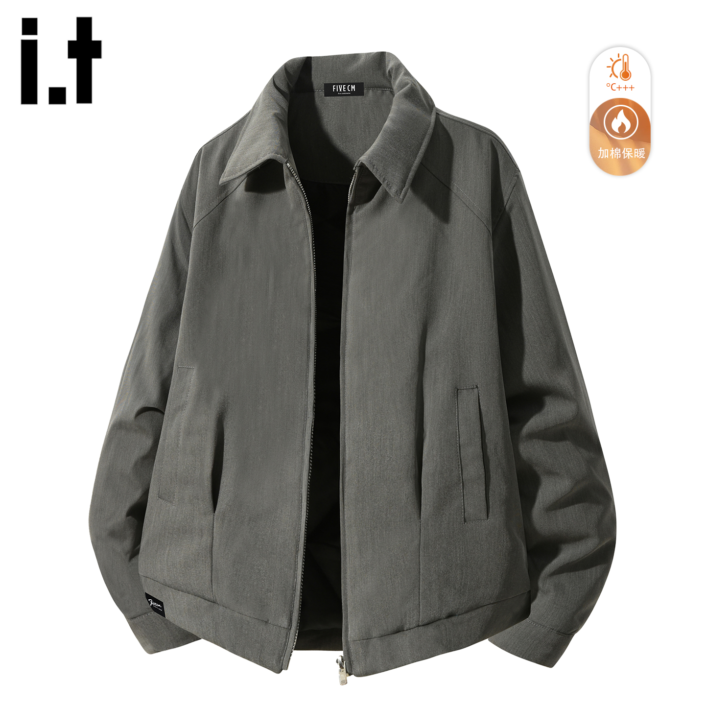 美式加厚保暖棉服男士棉衣外套