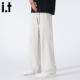 5cm 休闲长裤 FIVECM春季 宽松卫裤 大码 美式 男重磅纯色运动裤 子