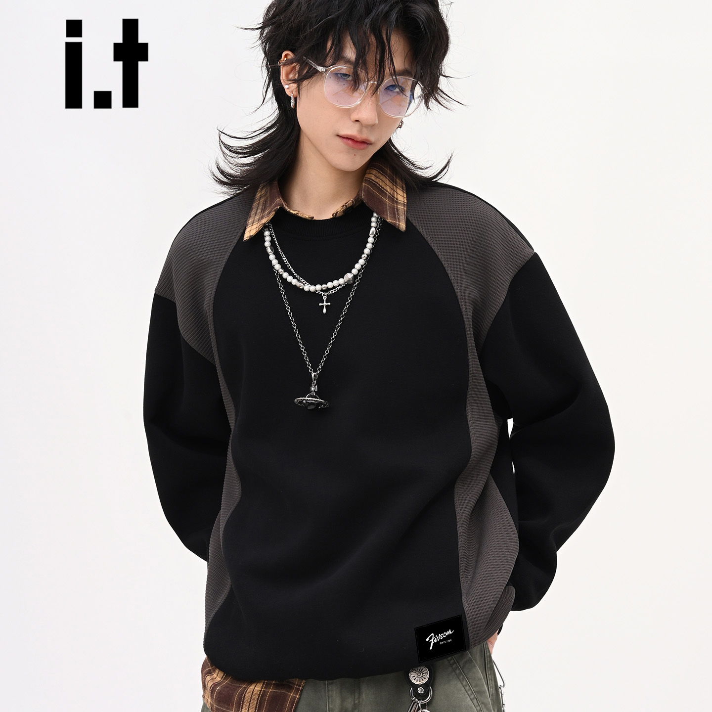 IT'S5cm/五cm长袖套头卫衣