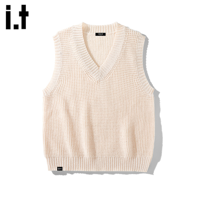 it5cm/FIVECM男V领针织马甲
