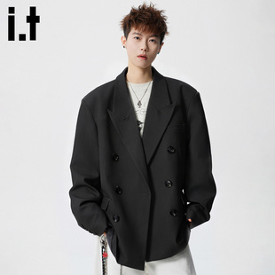 it :5cm/FIVECM西装男2026春季设计感通勤休闲轻单西潮流西服外套