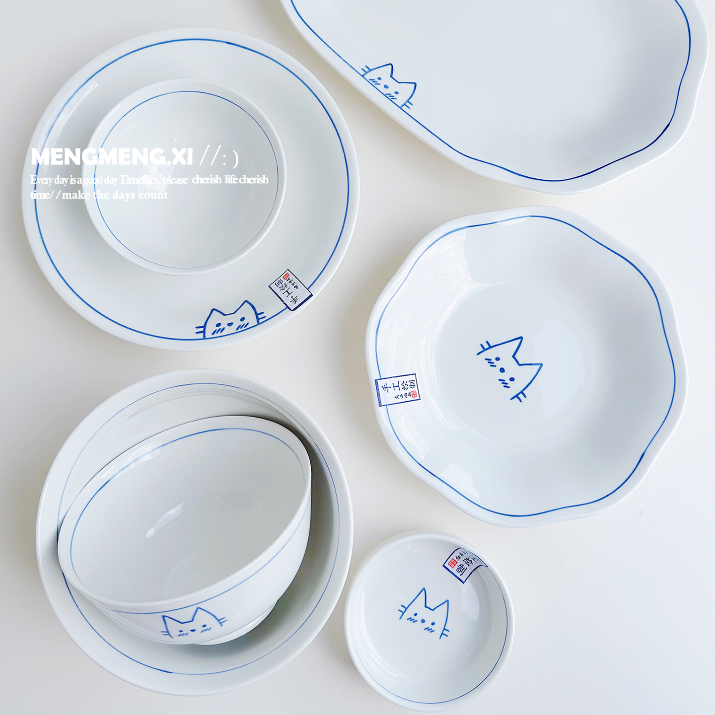 日式可爱猫咪好看高颜值