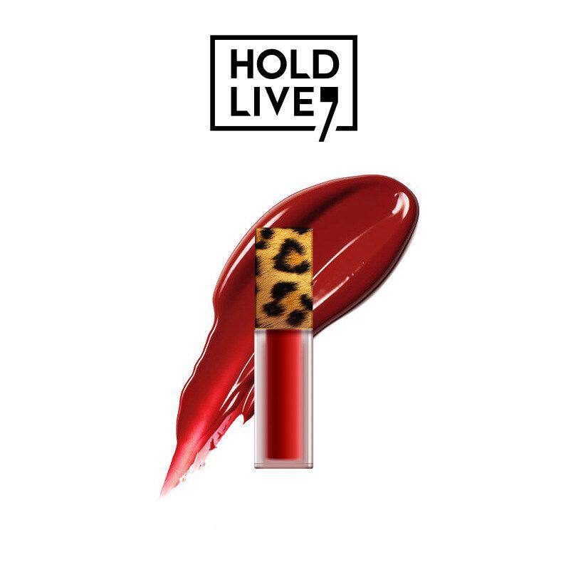 正品HOLDLIVE豹纹质感丝绒雾面