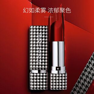 迷色粉丝千鸟格聚色口红 哑光丝绒雾面唇膏显白不易掉色厂家代发