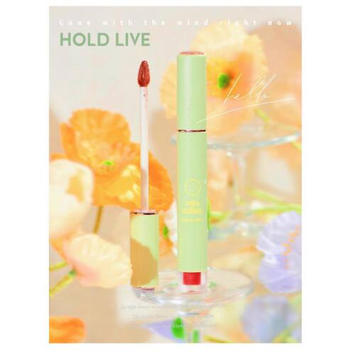正品HOLDLIVE小绿管沁光轻薄唇
