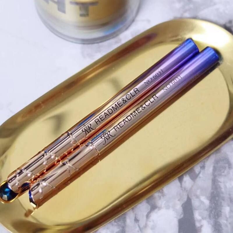 正品黑灵芝乌斯玛草美眸深邃持妆眼线液笔硬头眼线笔软毛眼线水笔