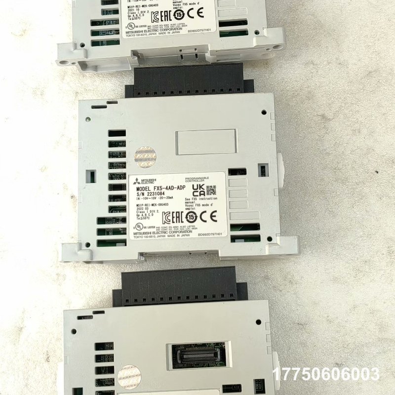 PLC模块 FX5-4AD-ADP ,完好,拍