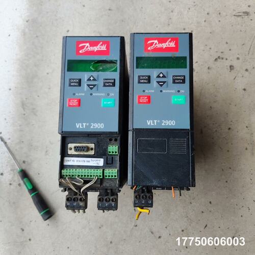 丹佛斯2900变频器0.75kw VLT2907PT4B 拆