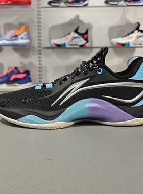 李宁闪凌男子运动鞋减震耐磨低帮实战篮球鞋ABPU001