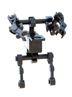 积木MOC人仔外骨骼幻军事可载人外人仔机甲拼装步兵动力装甲玩具