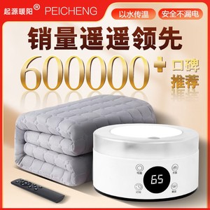 水暖电热毯双人双控电褥子单人家用水循环炕水热毯床垫调温水全套