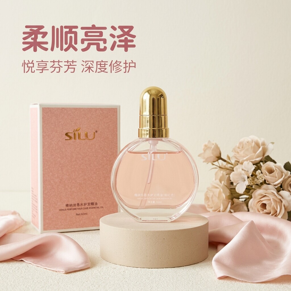 丝露杰维纳丝香水护发精油不油腻