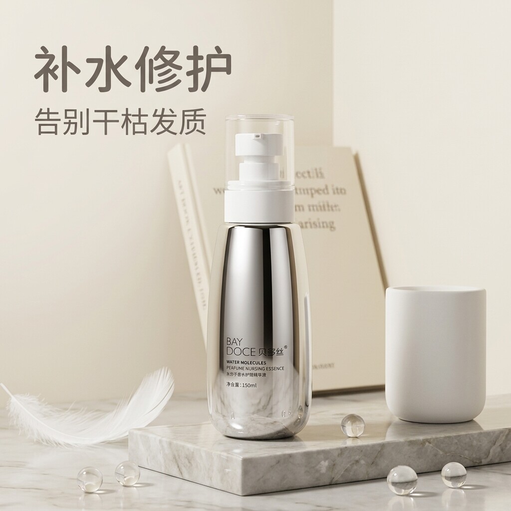 贝多丝水分子香水免洗护发素柔顺