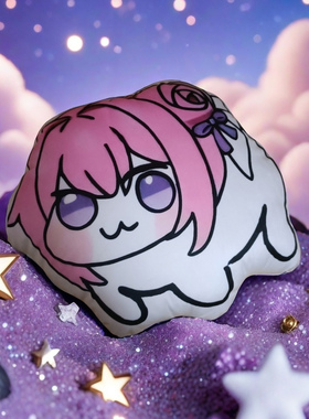 Doro抱枕靠枕 粉狗桃乐丝 真空包装免洗 NIKKE胜利女神靠垫