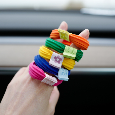 发量多选高弹力加粗马尾扎发绳