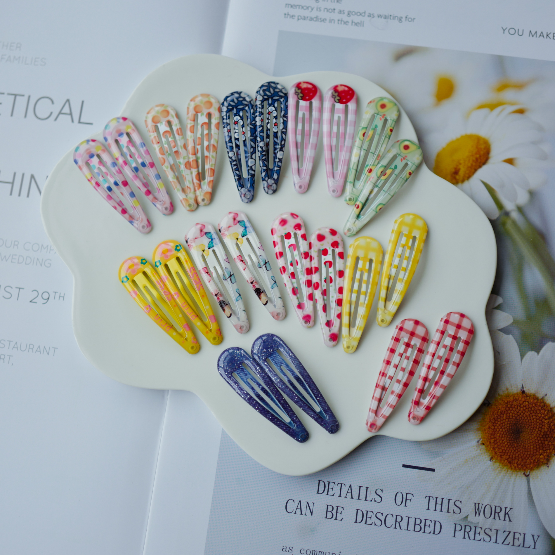 不生锈的BB夹儿童后脑勺碎发夹