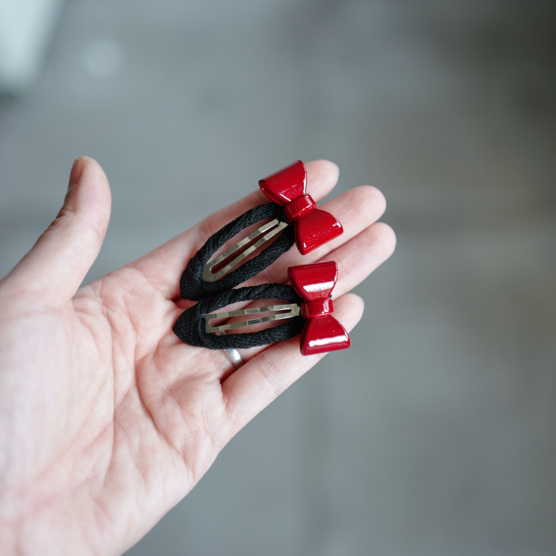 儿童百搭酒红BB夹后脑勺碎发夹小女生侧边夹刘海夹碎发夹爱心发卡