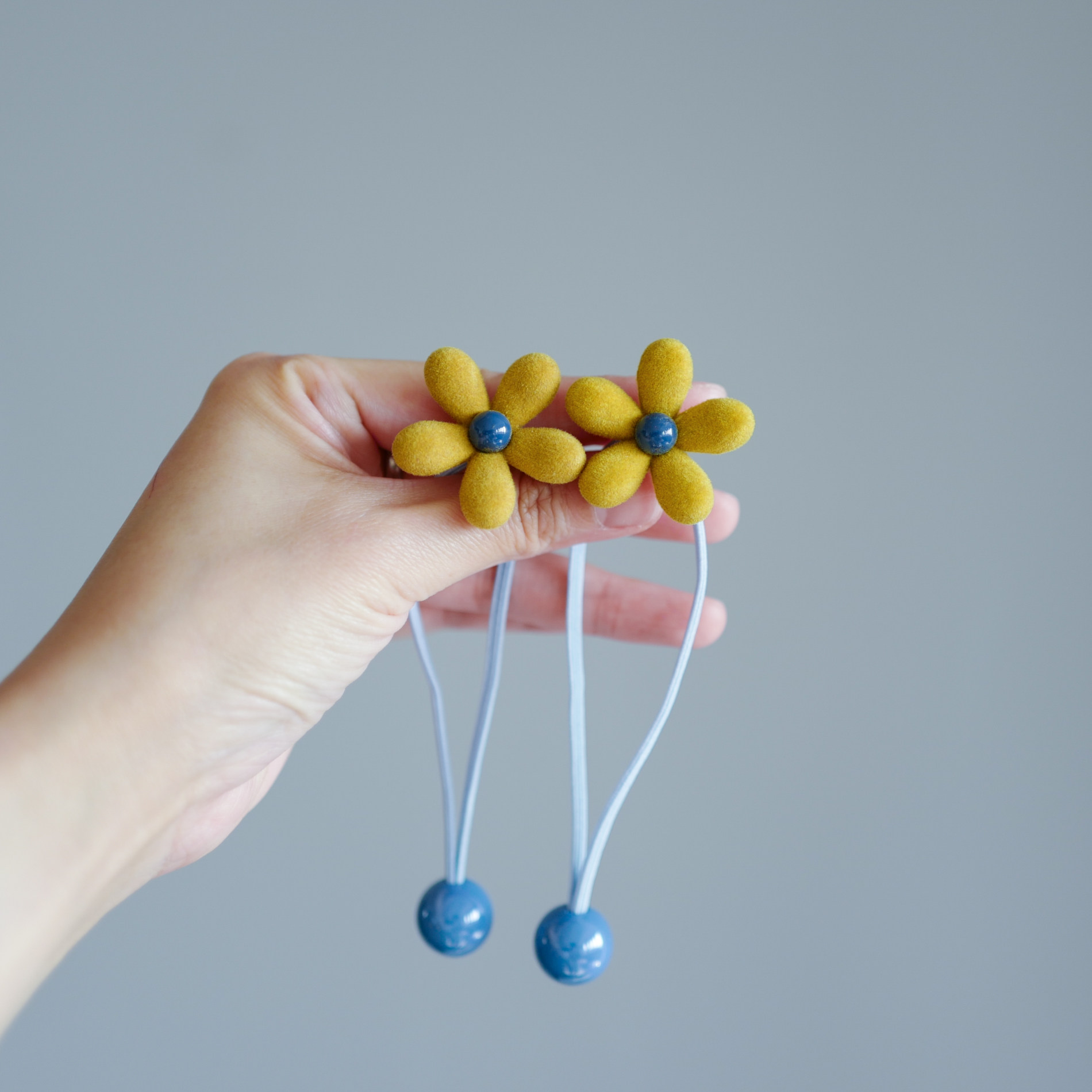 秋冬植绒立体花朵儿童双头发圈女小清新缠绕款头绳发饰可爱装饰品,童装/婴儿装/亲子装,发饰,淘宝优惠券,粉丝福利购,淘宝优惠卷