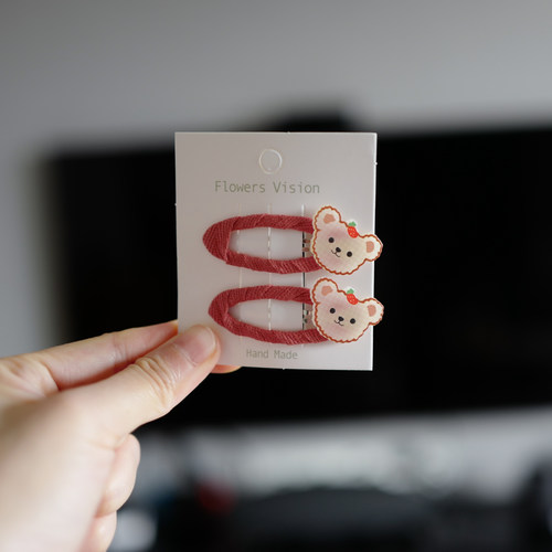 儿童后脑勺碎发夹发卡侧边夹