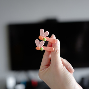婴幼儿卡通小号不伤发侧边夹 儿童刘海夹发饰头饰 小女生碎发夹