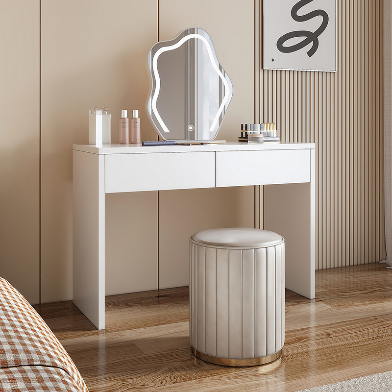 网红小户型化妆桌北欧风INS风简约梳妆台卧室奶油风多功能化妆台,住宅家具,梳妆台/桌,淘宝优惠券,粉丝福利购,淘宝优惠卷