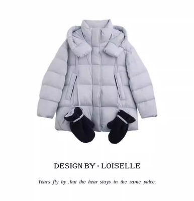 【年终大清仓】LOISELLE洛赛儿【镜花缘】时尚百搭休闲羽绒LS1714