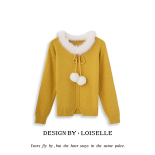 时尚 诗雨秋千 LOISELLE洛赛儿 百搭休闲毛衣 年终盛典