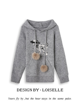 【官补之夜】LOISELLE洛赛儿【慵懒手账】时尚百搭休闲毛衣
