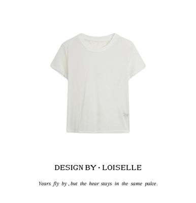 【告别之夜】LOISELLE洛赛儿【安澜短袖】时尚百搭短袖