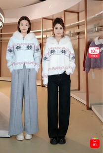 时尚 枫叶落语 LOISELLE洛赛儿 百搭休闲毛衣 星级走秀