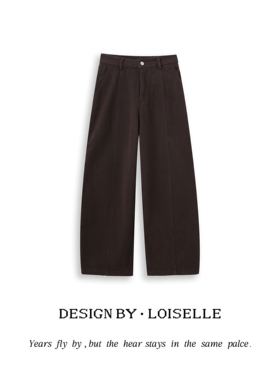 【官补之夜】LOISELLE洛赛儿【幼楚休闲裤】时尚百搭休闲裤