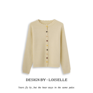 时尚 彩豆漫语 LOISELLE洛赛儿 百搭休闲毛衣 星级走秀