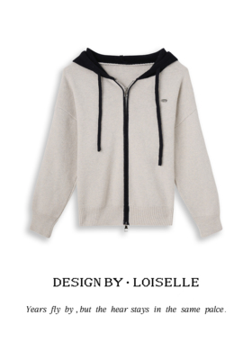 【官补之夜】LOISELLE洛赛儿【易数毛衣】时尚百搭休闲毛衣