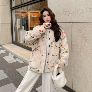 【档口 有货】夹棉加厚毛绒棉衣外套 2D122-2756-P190控288,棉衣/棉服,2D122