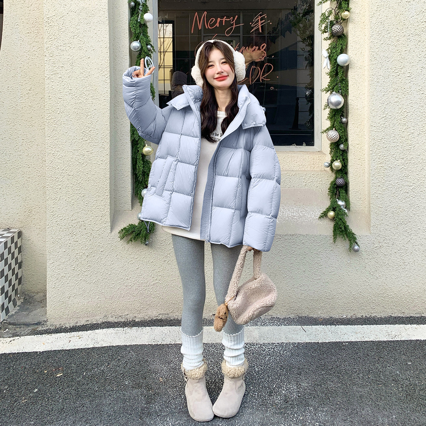 【档口 有货】90绒 可拆卸羽绒服 2D122-2779-P390 控548图片