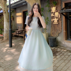 【新品现货】撞色仙女连衣裙 2D122-2622-P135 控188图片
