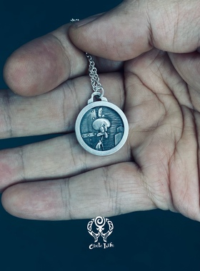 Circle Life 童心未眠系列 章鱼哥 吊坠 人生无常大肠包小肠 银饰