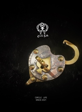 Circle Life《The 60th Love Lock》第六十把爱情锁吊坠 手工银饰
