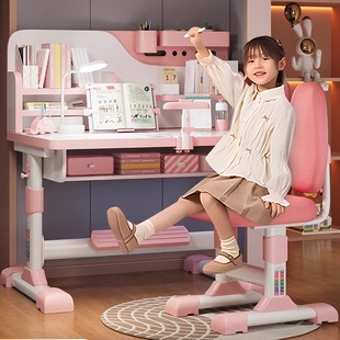 儿童学习桌椅套装家用书桌课桌可升降桌子小学生写作业桌2025新款