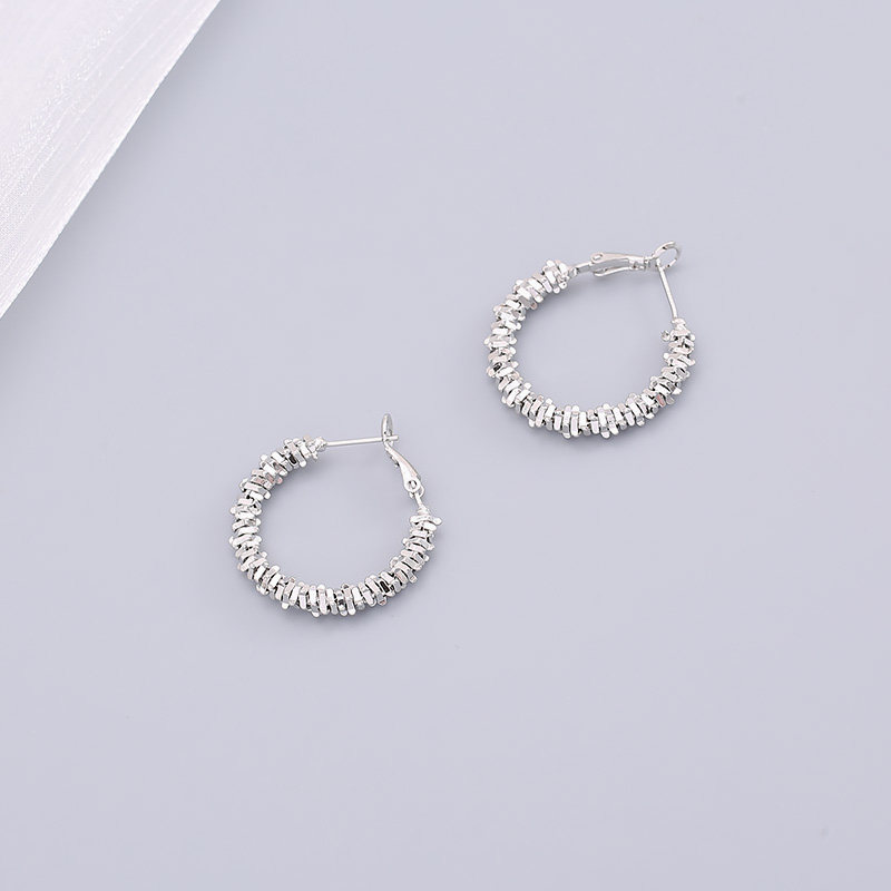 s925纯银闪耀满天星耳环女2023年新款潮车花耳扣气质耳圈欧美时尚,饰品/流行首饰/时尚饰品新,耳环,淘宝优惠券,粉丝福利购,淘宝优惠卷