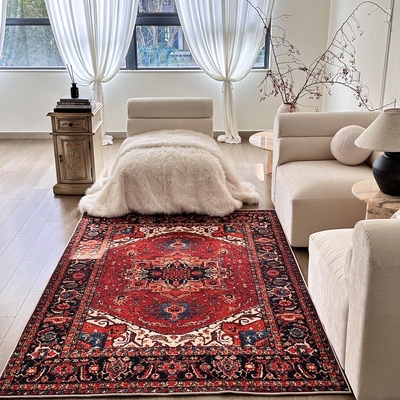 复古地毯可擦防污古董波斯沙发毯