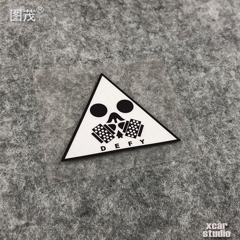 游戏贴纸贴画 少女前线贴 忤逆小队defy标志电脑箱包汽车电动车贴
