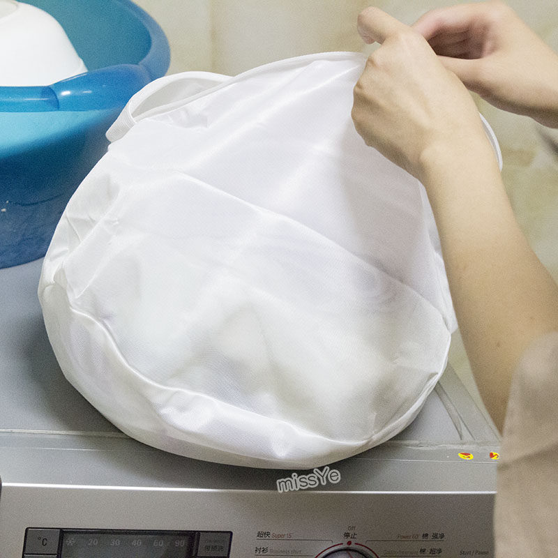 日本无印良品细网洗衣袋muji护洗袋网袋清洁袋家用洗衣服内衣文胸