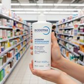 法国新版 贝德玛强效密集滋润保湿 身体乳婴儿PP润肤乳宝宝500ml