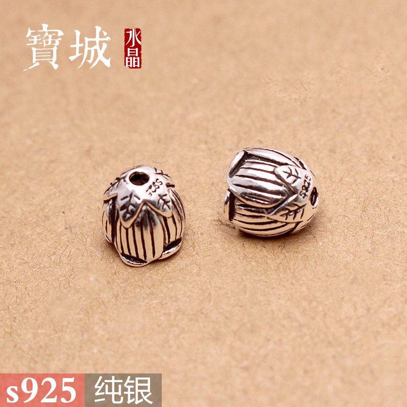 纯银隔珠【支持鉴定】