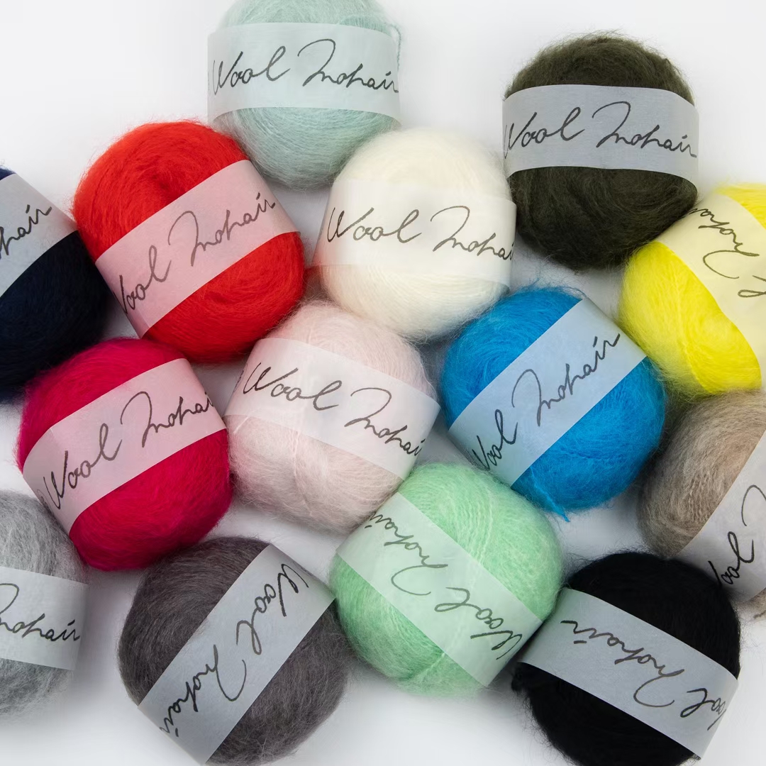 现货|DARUMA Wool Mohair 日本横田进口中粗柔软毛线羊毛马海毛