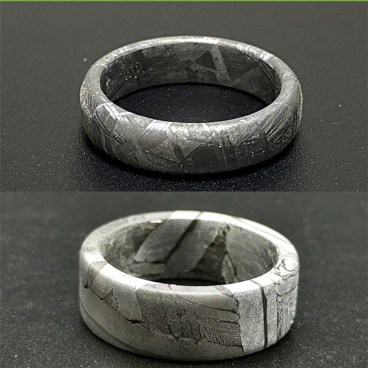 1特价天外来客陨石戒指 天然天铁陨石指环天上的星星 瑞典m铁陨石