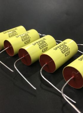 美国思碧SPRAUGE 430P系列胆机偶合电容630V 0.22UF0.47UF 1UF
